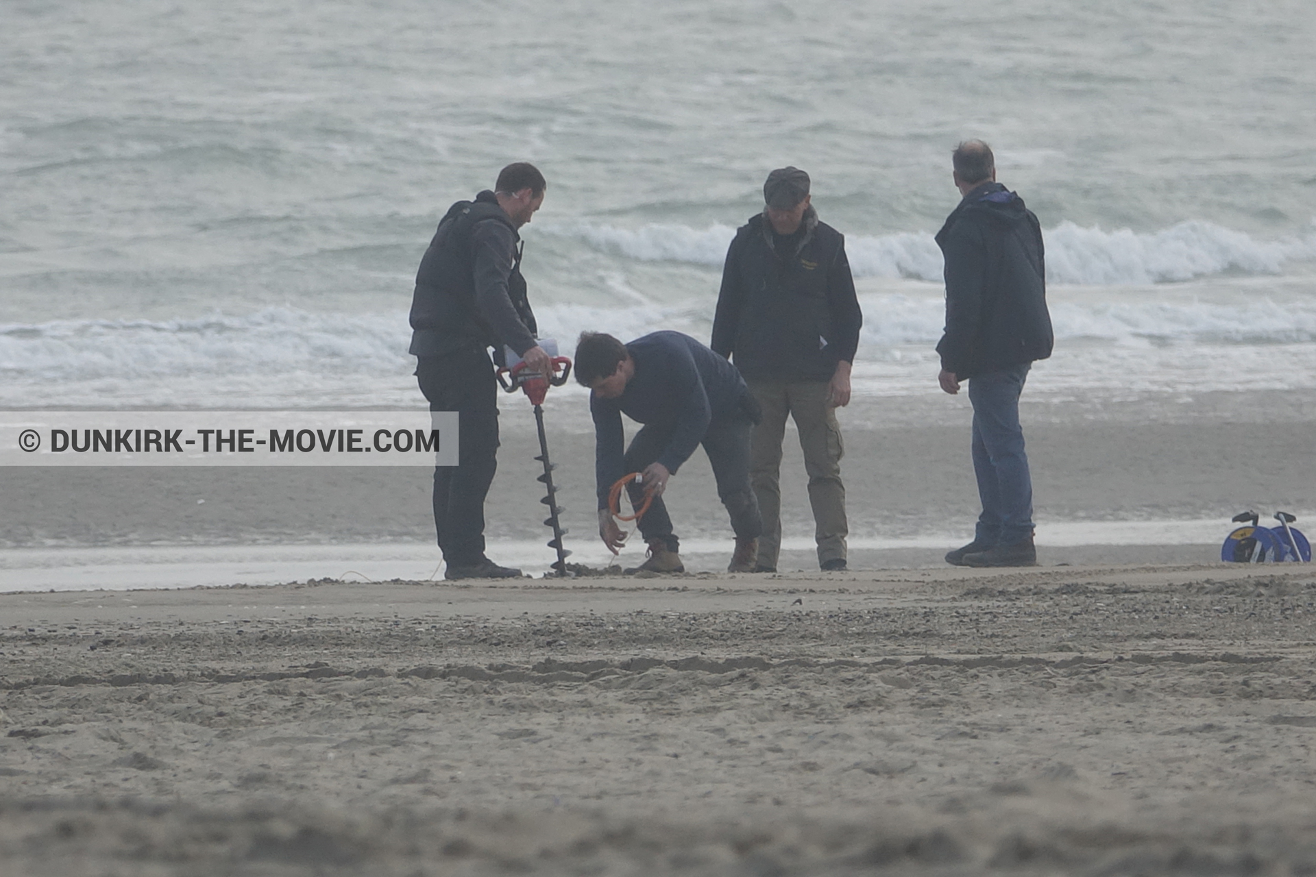 Photo avec Malo les Bains, plage, équipe technique,  des dessous du Film Dunkerque de Nolan