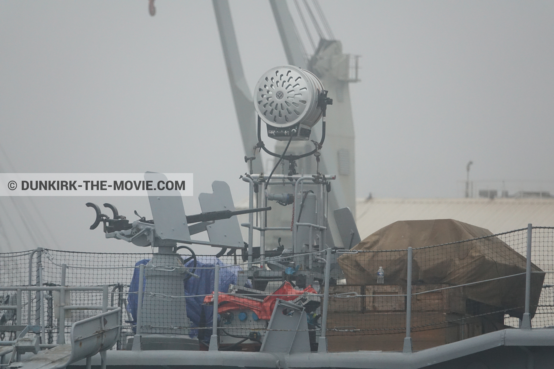 Fotos con Maillé-Brézé - D36 - D54, equipo técnica,  durante el rodaje de la película Dunkerque de Nolan