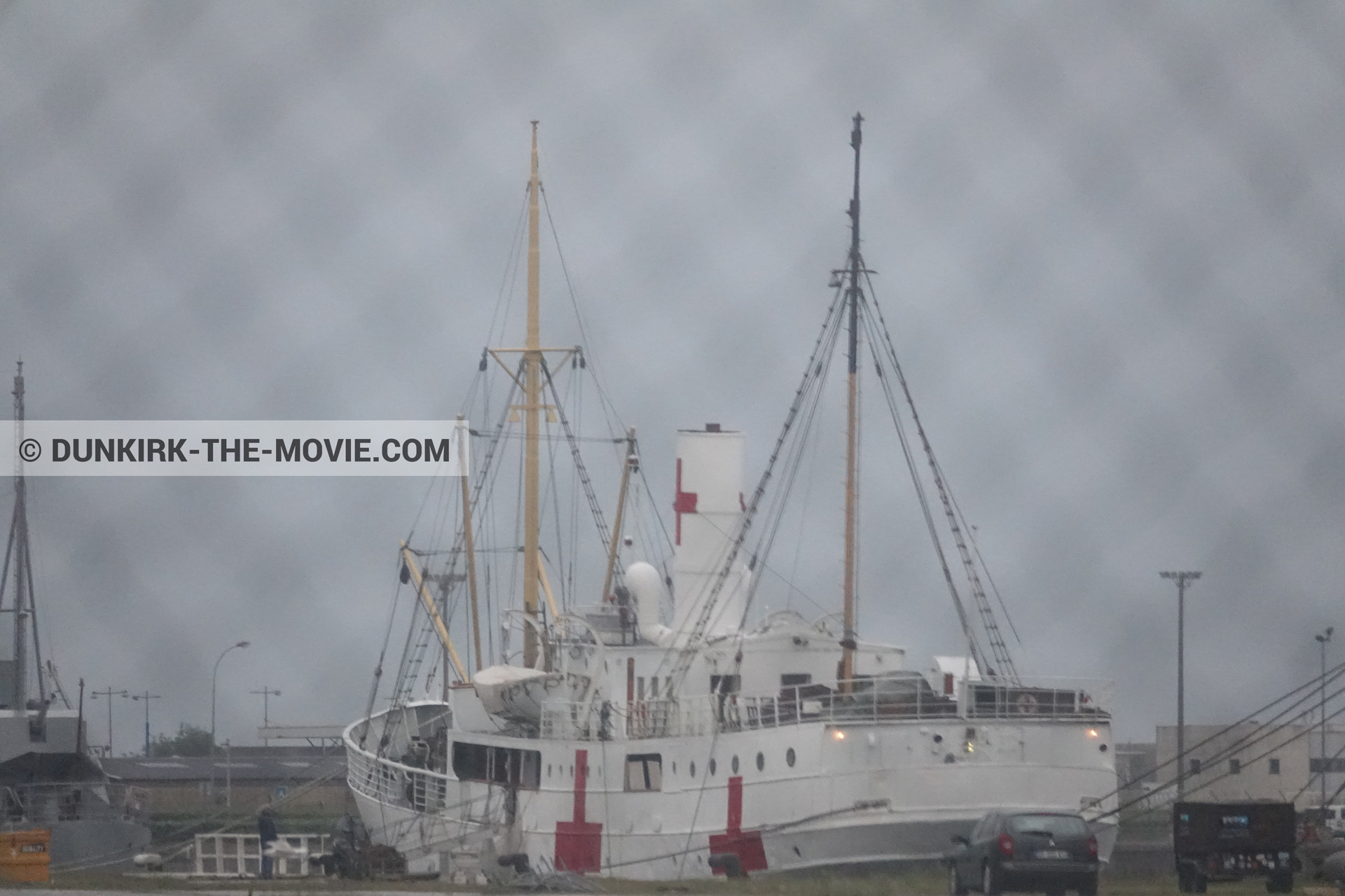 Picture with M/S Rogaland,  from behind the scene of the Dunkirk movie by Nolan