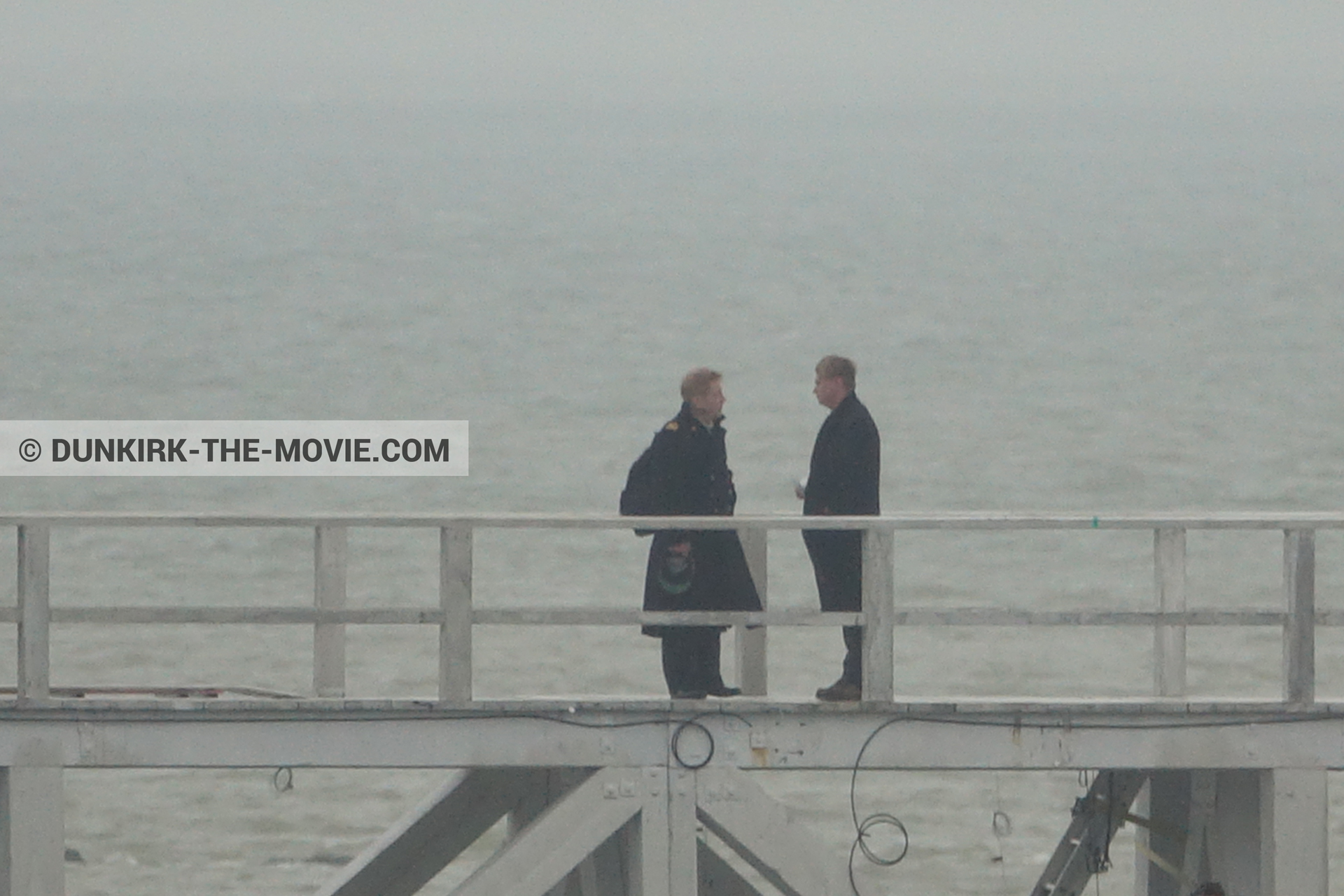 Photo avec jetÃ©e EST, Kenneth Branagh, Christopher Nolan,  des dessous du Film Dunkerque de Nolan