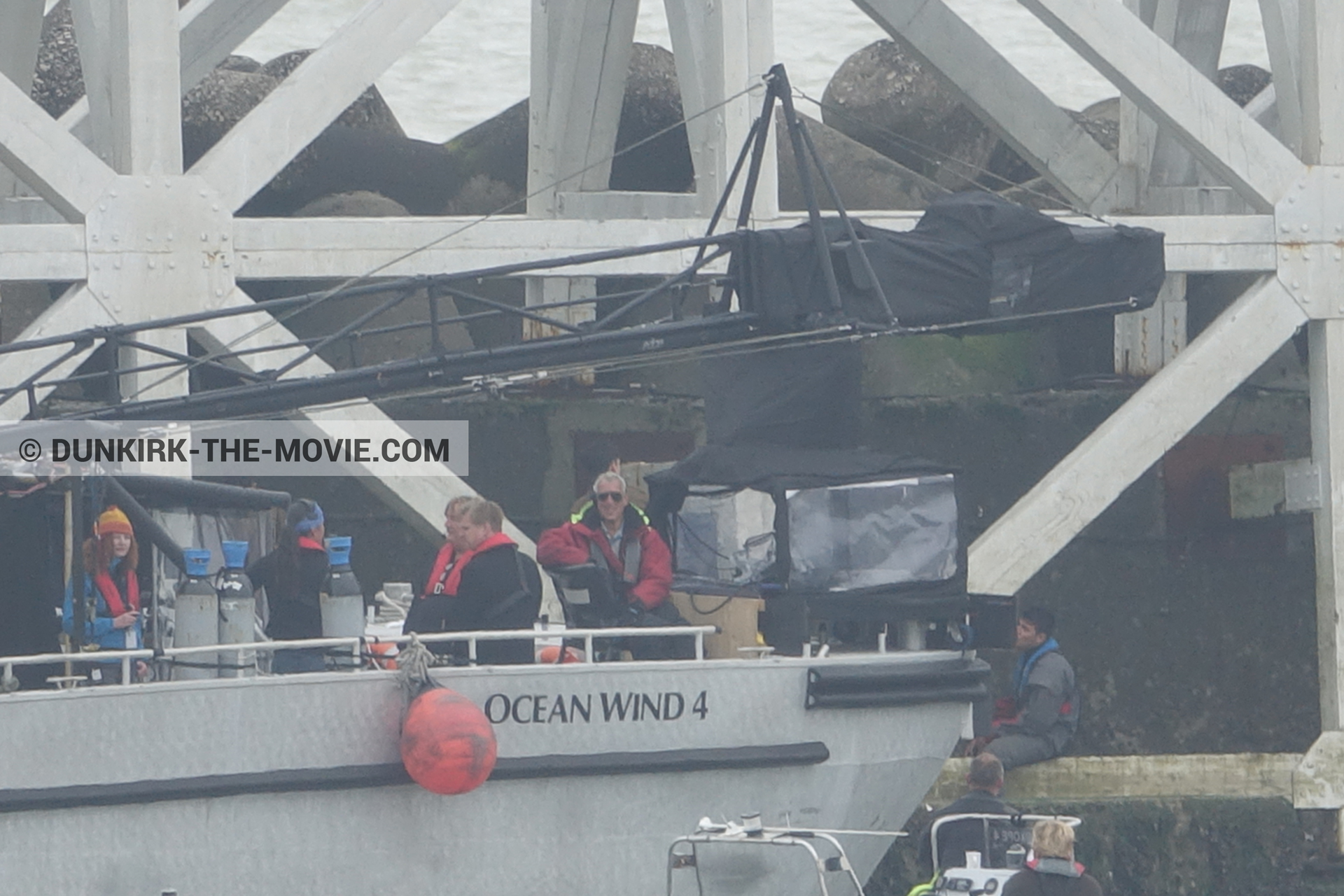 Photo avec jetÃ©e EST, Christopher Nolan, Ocean Wind 4, Ã©quipe technique,  des dessous du Film Dunkerque de Nolan