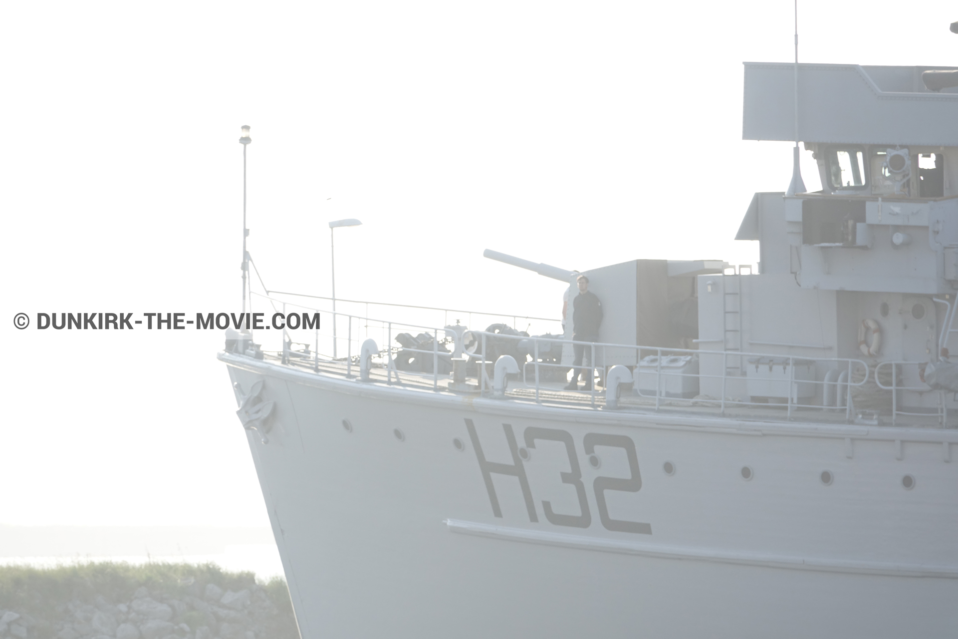 Picture with H32 - Hr.Ms. Sittard,  from behind the scene of the Dunkirk movie by Nolan
