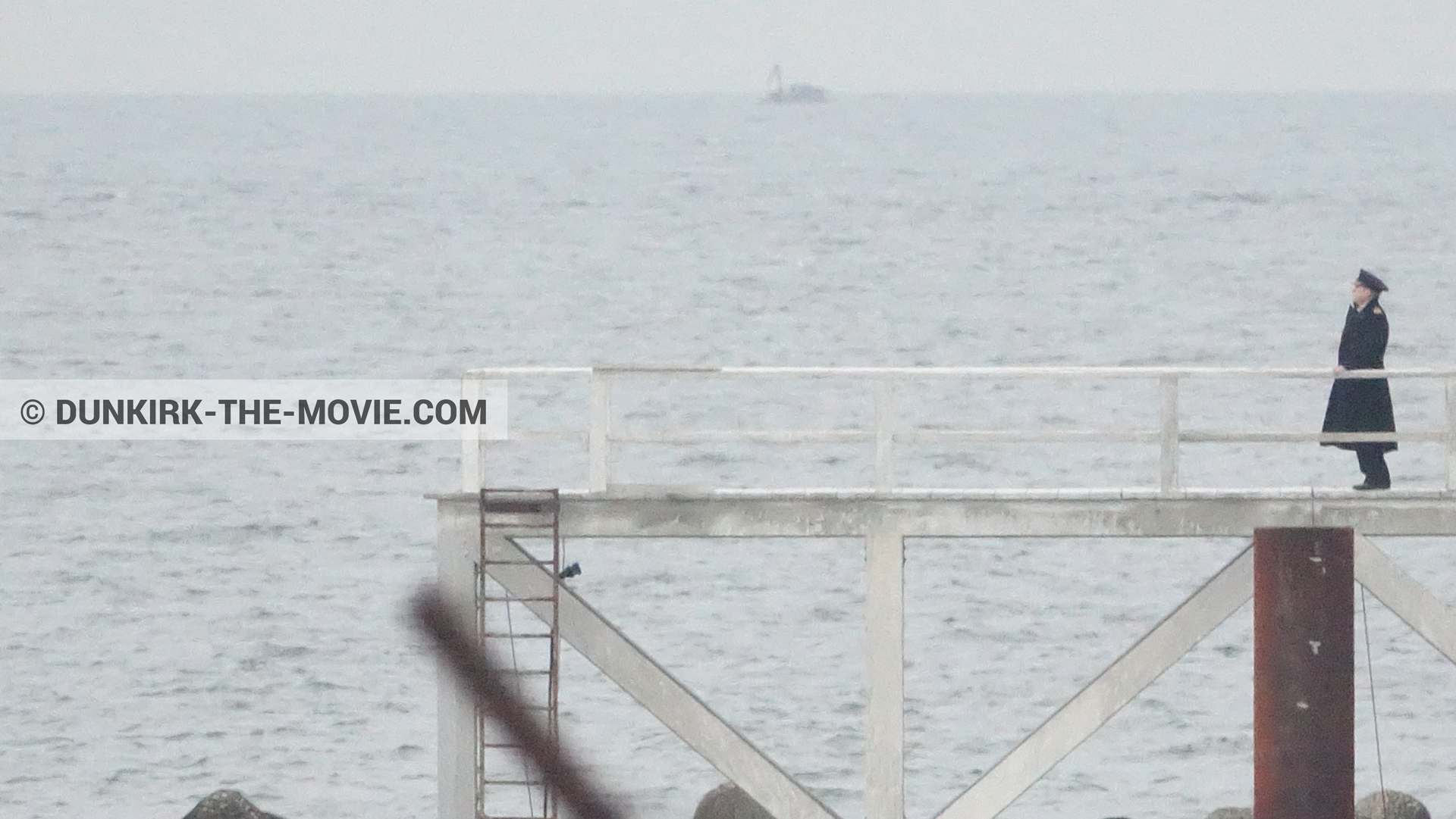 Photo avec jetée EST, Kenneth Branagh,  des dessous du Film Dunkerque de Nolan