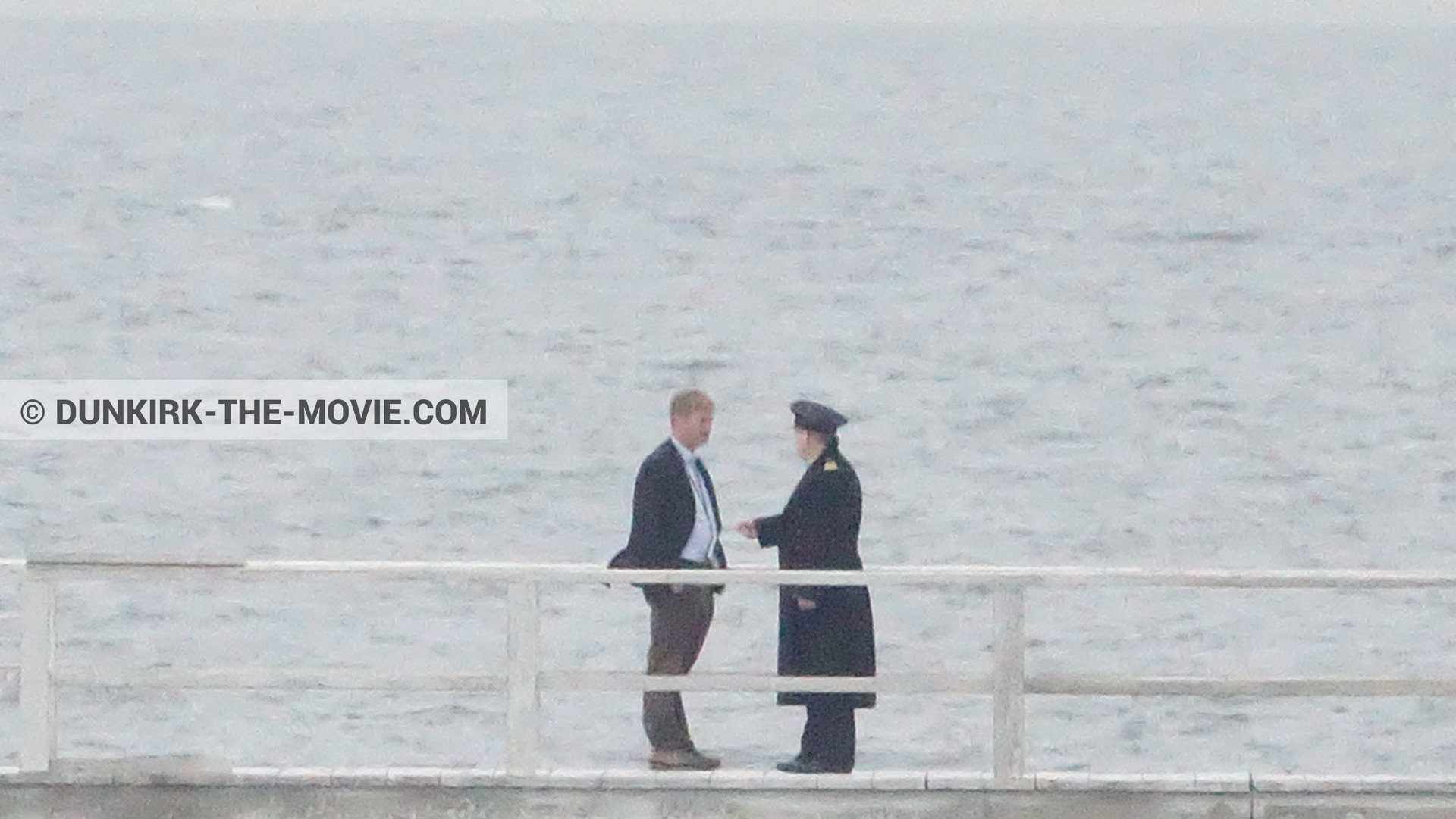 Photo avec jetÃ©e EST, Kenneth Branagh, Christopher Nolan,  des dessous du Film Dunkerque de Nolan