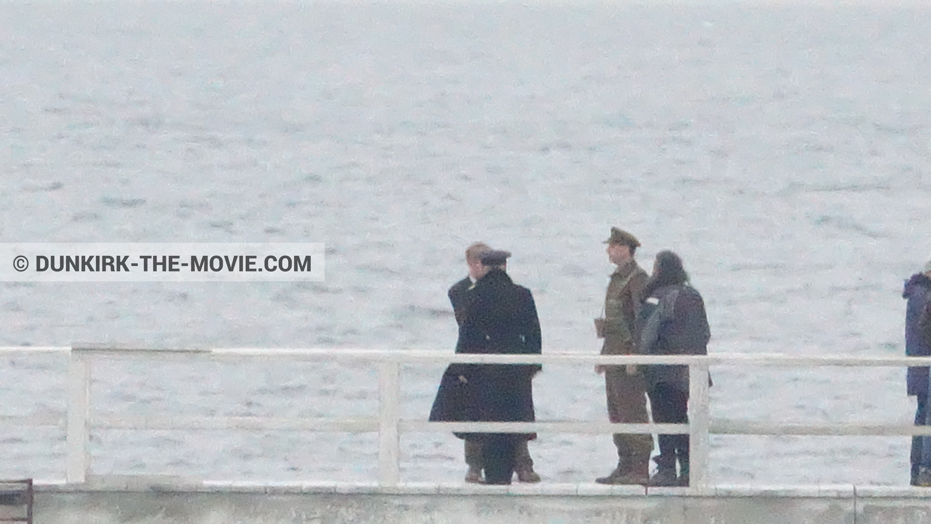 Photo avec acteur, Hoyte van Hoytema, jetÃ©e EST, Kenneth Branagh, Christopher Nolan,  des dessous du Film Dunkerque de Nolan