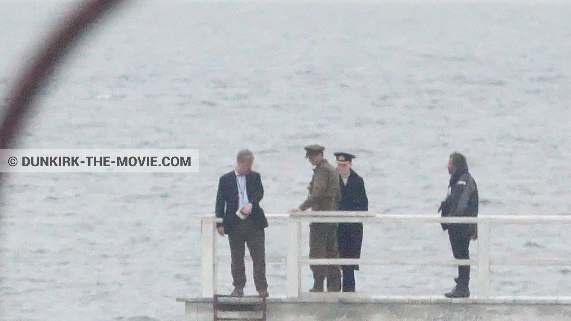 Photo avec acteur, Hoyte van Hoytema, jetÃ©e EST, Kenneth Branagh, Christopher Nolan,  des dessous du Film Dunkerque de Nolan