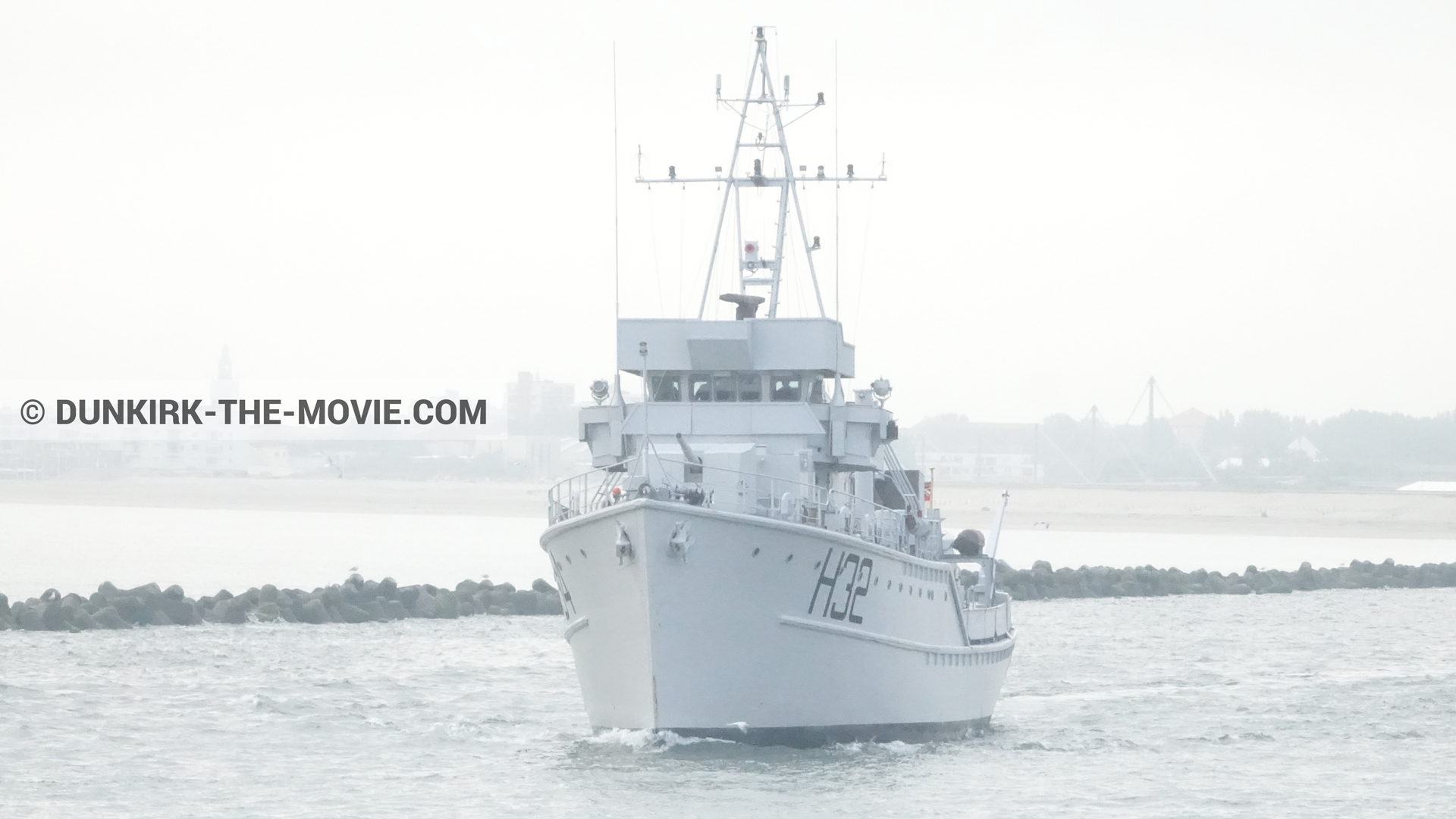 Photo avec H32 - Hr.Ms. Sittard,  des dessous du Film Dunkerque de Nolan