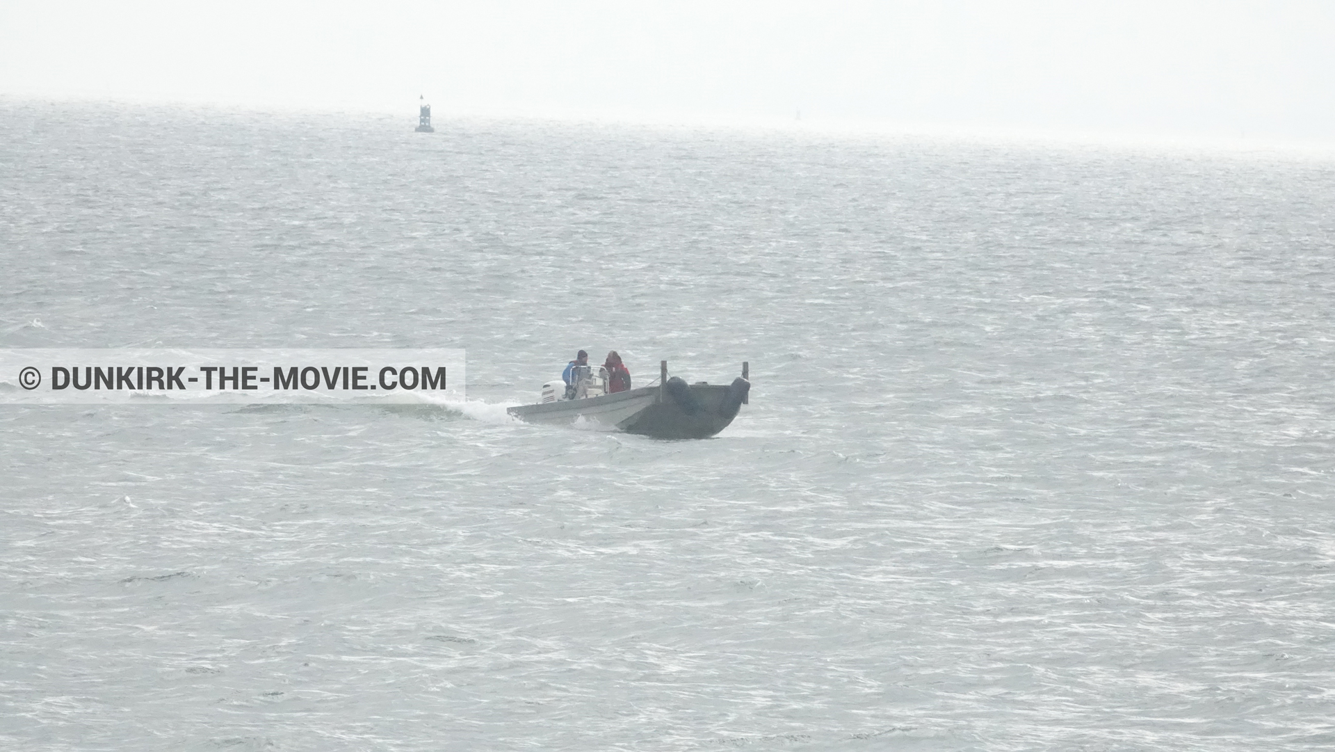 Fotos con equipo técnica,  durante el rodaje de la película Dunkerque de Nolan