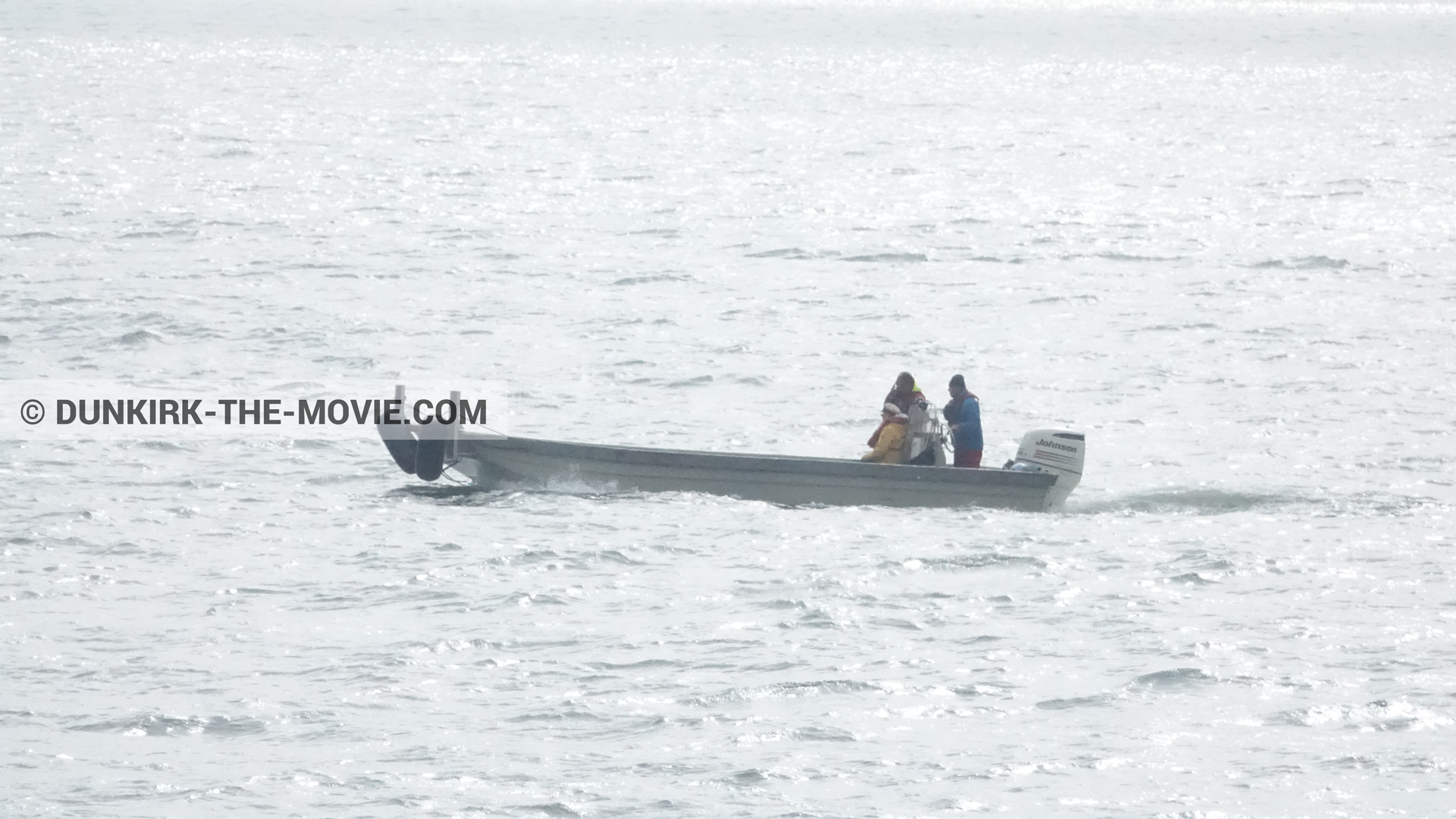 Fotos con equipo técnica,  durante el rodaje de la película Dunkerque de Nolan