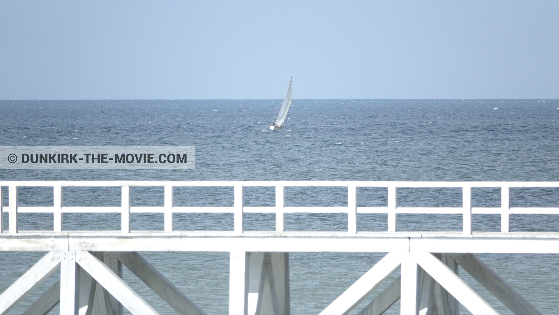 Fotos con muelle del ESTE,  durante el rodaje de la película Dunkerque de Nolan