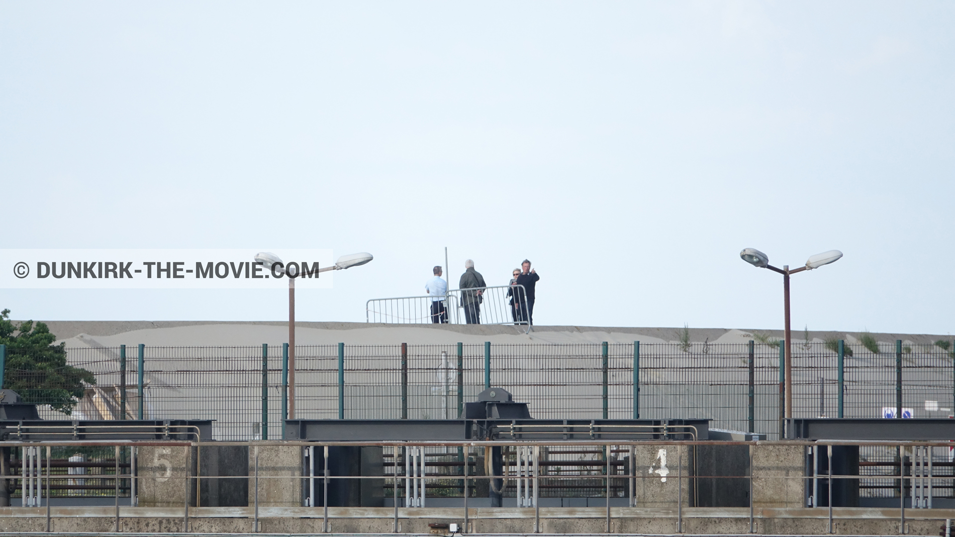 Photo avec Ã©quipe technique,  des dessous du Film Dunkerque de Nolan