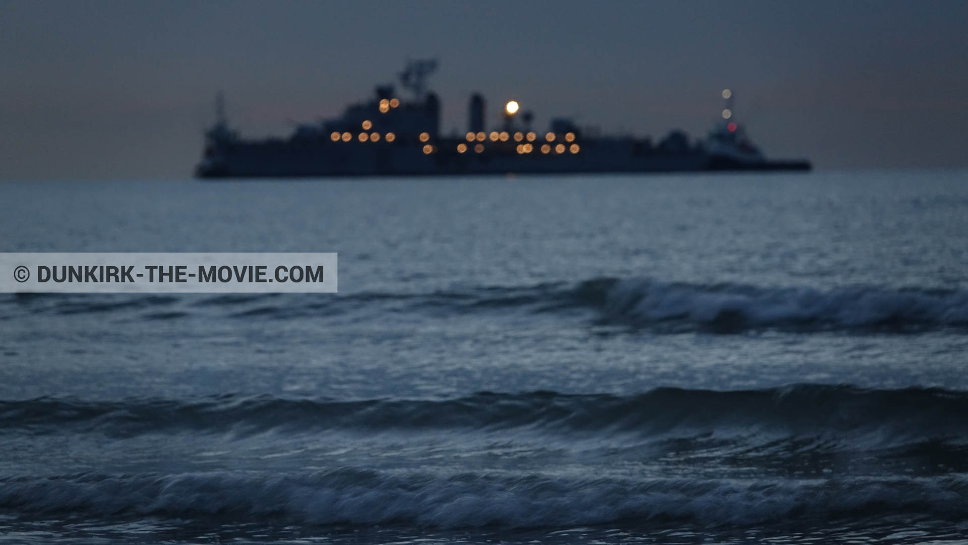Fotos con Maillé-Brézé - D36 - D54, mares calma,  durante el rodaje de la película Dunkerque de Nolan